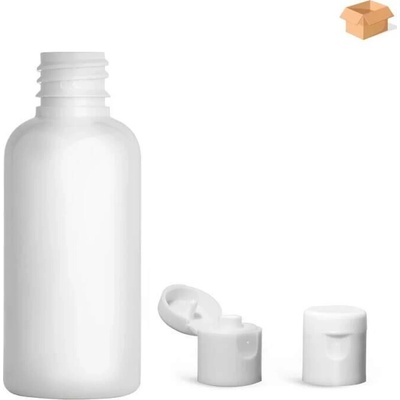 Via Plastová lahvička bílá s bílým dávkovacím víčkem 50 ml 800 ks