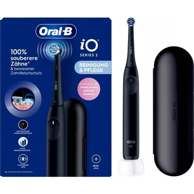 Oral-B iO Series 2 Магнитна електрическа четка за зъби - Черна (615303)