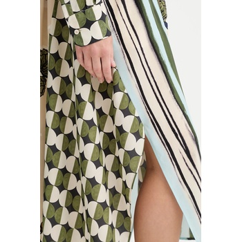 Max Mara Копринена рокля Weekend Max Mara PASSO в бежово къса разкроена 2525226022600 (2525226022600)