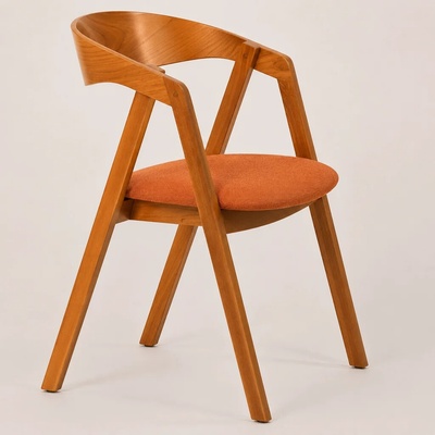 ITTC Stima Guru s čalouněným sedákem dub / lux 10 terracotta