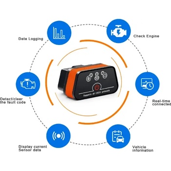 Vgate Автодиагностика Vgate iCar2 - ELM 327 Android/Windows - Bluetooth (CA1.1.327333)