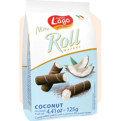 Gastone Lago Mini trubičky s kokosem 125 g – Zboží Dáma