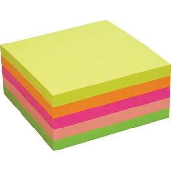 Image 1 of Самозалепващи листчета 75/75 мм, 320 л. , неон