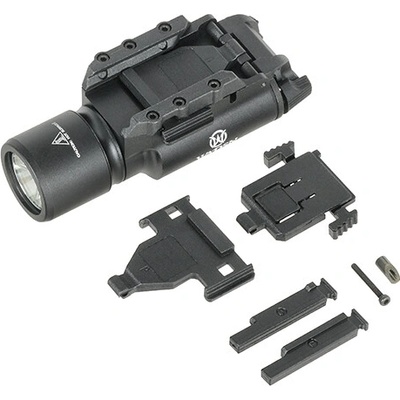 WADSN Taktická svítilna na pistoli X300 Black