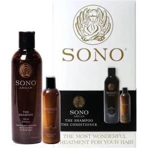 SONO Sono Argan Комплект - Шампоан и Балсам с арган, 250 + 50 ml - ozone