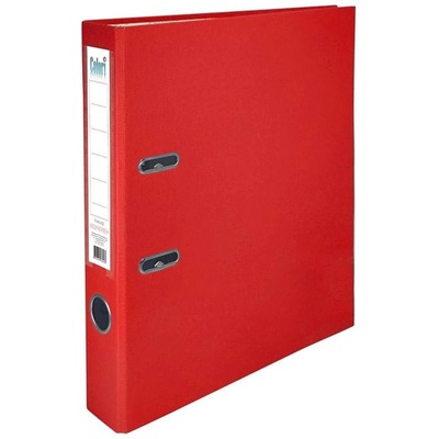 Colori Класьор, 5 cm, PP, без метален кант, червен (1070120204)