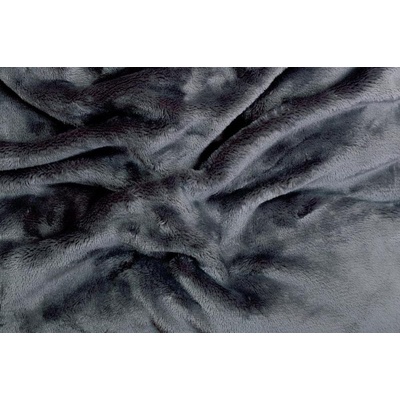 Svitap prostěradlo mikroflanel tmavě šedé 90x200x20