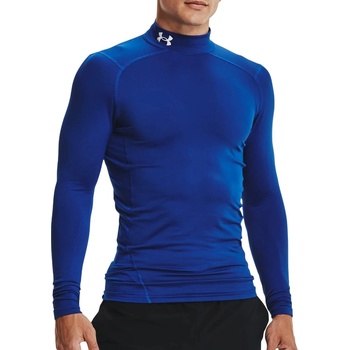 Under Armour Тениска с дълъг ръкав Under UA CG Armour Comp Mock-BLU 1366072-400 Размер XXL