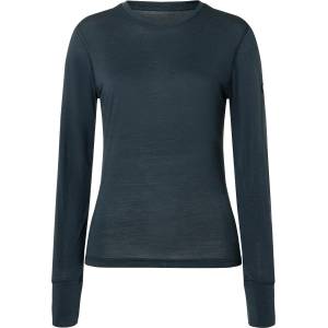 super. natural Дамска долна блуза с дълъг ръкав super. natural Women's Tundra 175 L/S Longsleeve - Blueberry - размер XXL (114-2945-0116)