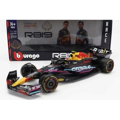 Model Red Bull F1 RB19 BBurago 11 Sergio Perez Miami GP 2023 1:18