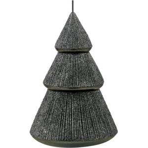 EGLO Декоративна свещ Eglo - Balezze, елха, 13.5 cm, сива (422769)