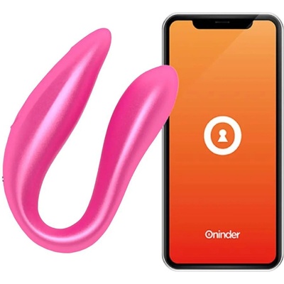 ONINDER G BOD & CLITORAL STIMULÁTOR RŮŽOVÁ FREE APP