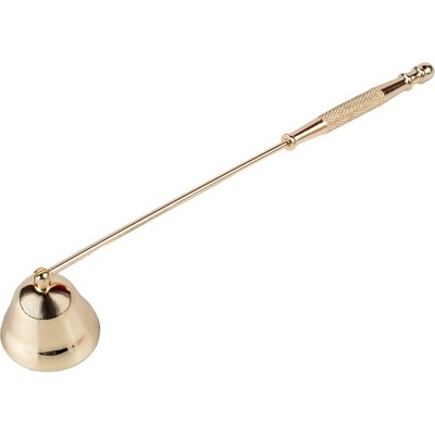 Celokovové Zhášedlo na svíčky zlaté, 240x38x38mm – Zboží Mobilmania