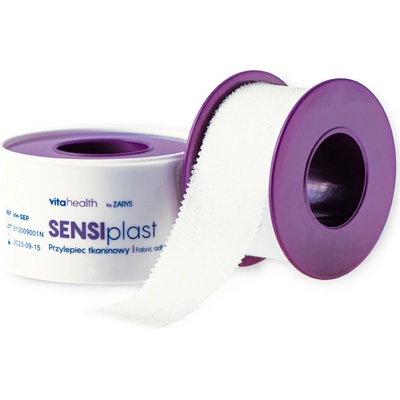 Zarys Fixační textilní náplast SENSIplast VitaHealth 2,5 cm x 5 m