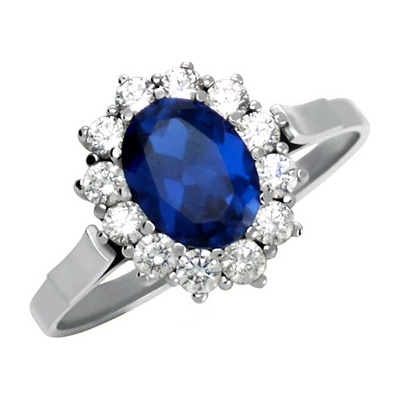 Klenoty Budín Replika zlatého zásnubního prstenu prince Williama Kate Middletonové 6850004