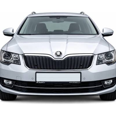 KI-R Zimní clona masky chladiče Škoda Superb II Facelift (2013 2015) BASIC