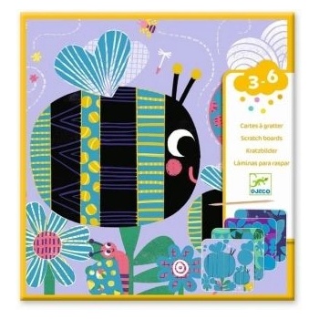 DJECO - Детски скреч карти - Буболечки (DJ09092)