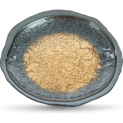 EUROFIRANY DEKORAČNÍ SKLENĚNÝ TALÍŘ ABI 01 FI 22 x 2 cm OCEL