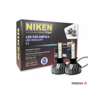 NIKEN Диодни крушки NIken H1 ПРО 2бр/к-т