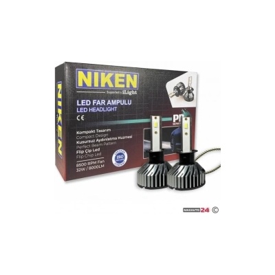 NIKEN Диодни крушки NIken H1 ПРО 2бр/к-т