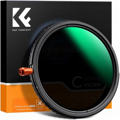 K&F Concept Hybridní 3v1 Fader Nd2-32 + komplátor + černá difuze 1/4 46 mm KF01.2061