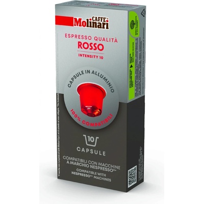 Caffe Molinari Qualitá Rosso 10 ks