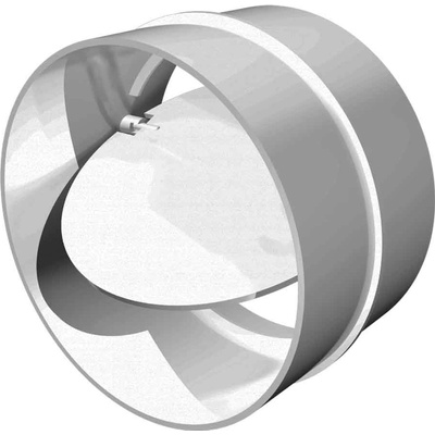 Mikawi Spojka okrúhleho vetracieho potrubia 150 mm so spätnou klapkou 59-3292