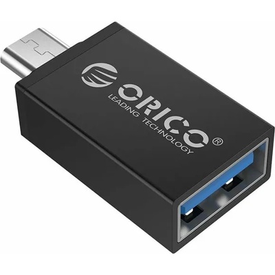 ORICO Преходник Orico CBT-UM01-BK, от USB-Micro(м) към USB Type-A(ж), черен (CBT-UM01-BK)