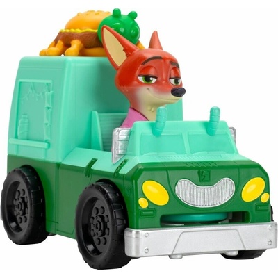 Zootropolis Lišiak Nick s autom 11 cm