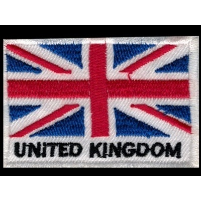Nášivka UNITED KINGDOM vyšívaná zažehlovací