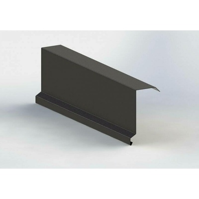 Závětrná lišta horní RŠ 250 1 bm Oříšková P.10 stucco