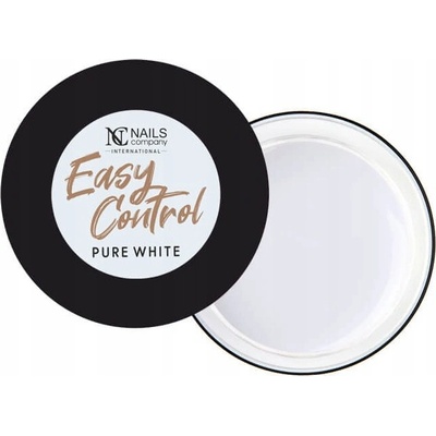 Nails Company Easy Control Pure White gel na nehty 15 g