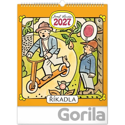 NOTIQUE Josef Lada - Říkadla / Nástenný / 30 × 34 cm 2027