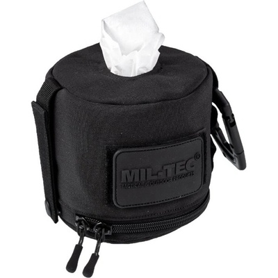 Mil-Tec Molle na toaletní papír ubrousky Černá