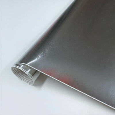GEKKOFIX 10365 samolepící tapety Samolepící fólie reliéfní stříbrná 67,5 cm x 15 m