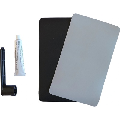 Gladiator Súprava na opravy člnov - látka čierna/svetlošedá