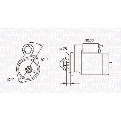 żtartér MAGNETI MARELLI 063523627010