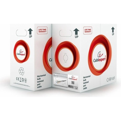 Gembird FPC-6004-L/100 LAN, CAT6, FTP, CCA vodiče, 100m, šedý