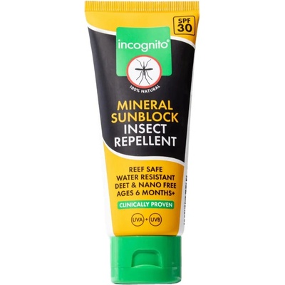 incognito minerálny repelentný opaľovací krém SPF30 100 ml
