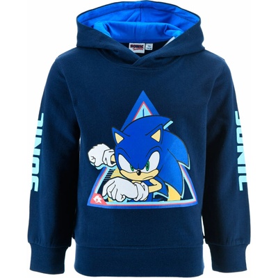 Chlapecká mikina SONIC SPEED modrá – Zboží Dáma