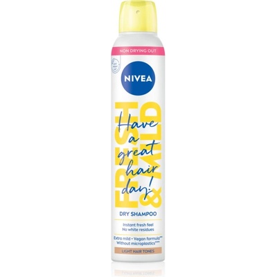 Nivea Fresh Revive сух шампоан за увеличаване на обема Light Tones 200ml