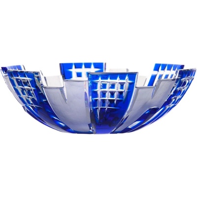 Bohemia Crystal Broušená mísa Metropolis 180mm