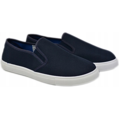 Nazouvací tenisky tmavě modré