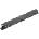Lanberg Аксесоар Lanberg 19" cable management panel type A 1U, black (AK-1201-B)