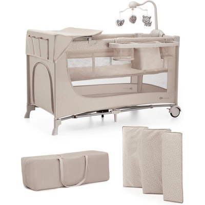 KinderKraft JOY FULL 2 бебешка кошара с аксесоари BEIGE (5902533925162)