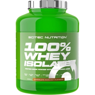 Scitec Nutrition 100% Whey Isolate [1816 грама] Шоколад с лешник