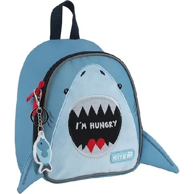 Kite Детска раница Kite Hungry Shark с 1 основно отделение