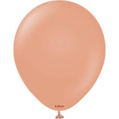Kalisan Balloons Balonky růžovo hnědé, Standard Clay Pink 13 cm 5"