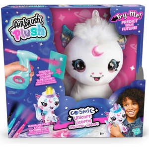 Canal Toys Творчески комплект Canal Toys - Интерактивна плюшена играчка за оцветяване, Еднорог (CTAIR028)