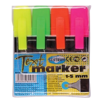 Centrum Маркер Centrum, комплект, от 1 до 5 mm, за маркиране на текст (OK11695)
